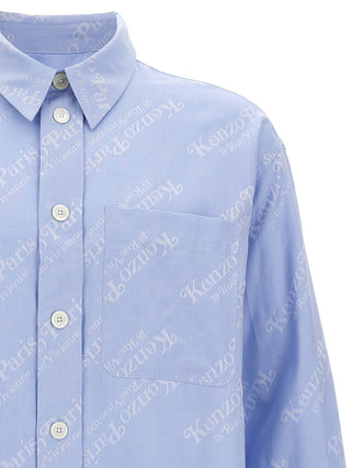 Blue Cotton Blouse