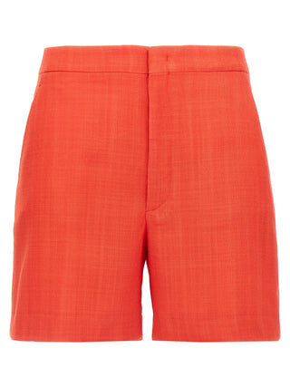 Multicolor Viscose Bermuda Shorts
