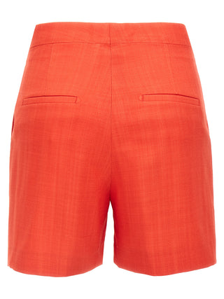 Multicolor Viscose Bermuda Shorts