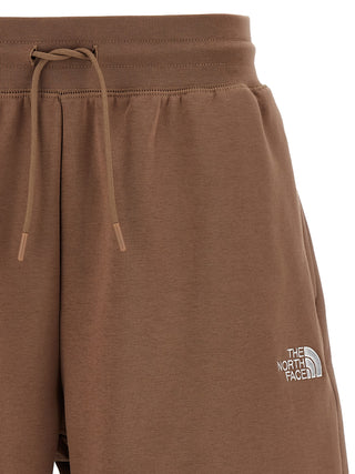 Brown Cotton Bermuda Shorts