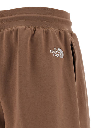 Brown Cotton Bermuda Shorts