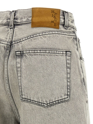 White Cotton Bermuda Shorts