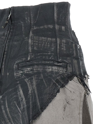 Brown Cotton Bermuda Shorts
