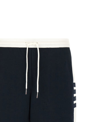 Gray Cotton Bermuda Shorts