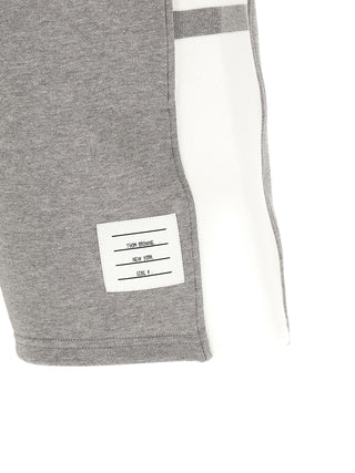 Gray Cotton Bermuda Shorts
