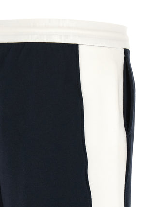 Blue Cotton Bermuda Shorts