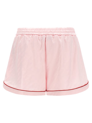 Bermudas de viscosa multicolor