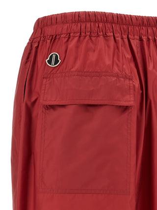 Multicolor Polyester Bermuda Shorts