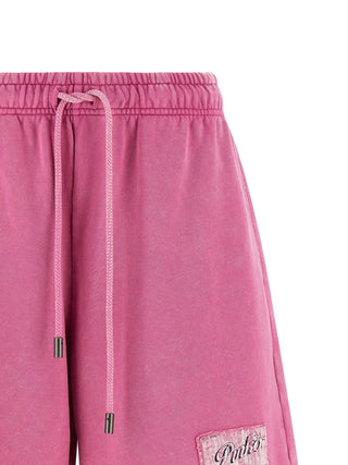 Multicolor Cotton Bermuda Shorts
