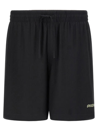Black Silk Bermuda Shorts