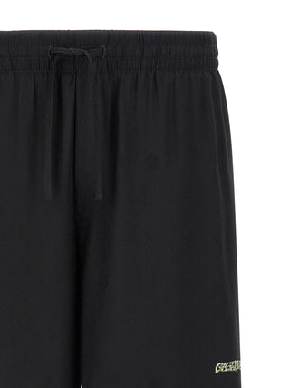 Black Silk Bermuda Shorts
