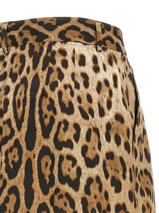 Brown Cotton Bermuda Shorts