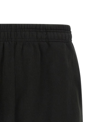 Bermudas de algodón negro