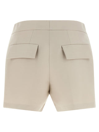 Gray Cotton Bermuda Shorts