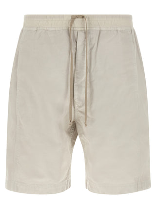 Bermudas de algodón beige