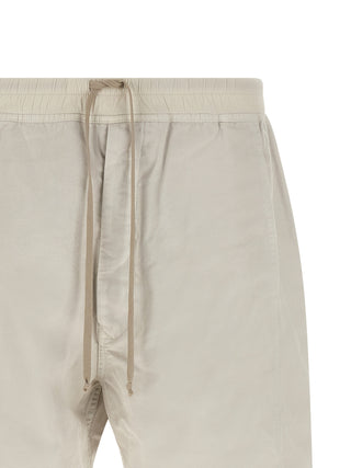 Beige Cotton Bermuda Shorts