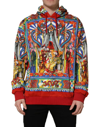 Multicolor Glamzilla Hooded Men Sweatshirt Sweater