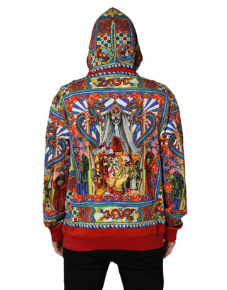 Multicolor Glamzilla Hooded Men Sweatshirt Sweater