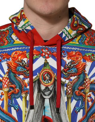 Multicolor Glamzilla Hooded Men Sweatshirt Sweater
