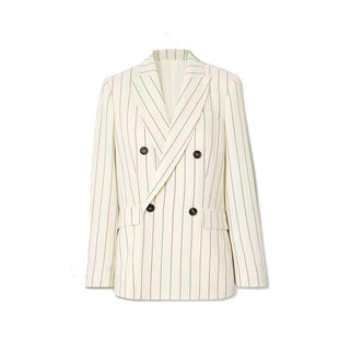 White Wool Blazer