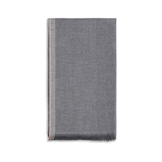 Gray Cashmere Scarf