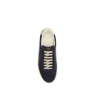 Brown Calf Leather Bos Taurus Low Top Sneakers