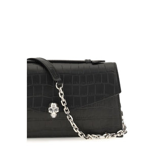 Black Calf Leather Bos Taurus Handbag