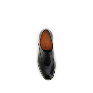 Black Calf Leather Bos Taurus Oxfords And Derbies