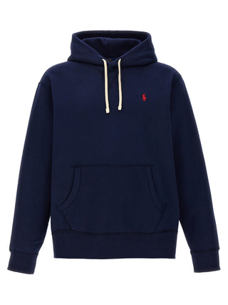 Sudadera azul de algodón