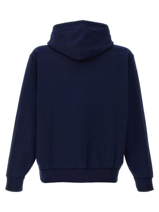 Sudadera azul de algodón