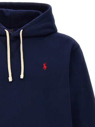 Sudadera azul de algodón