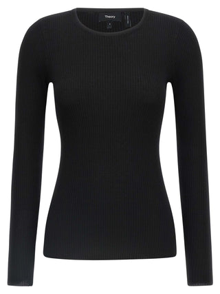 Black Merino Wool Cardigan