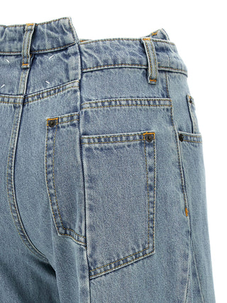 Blue Cotton Jeans Denim