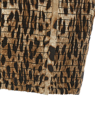Brown Cotton Blouse