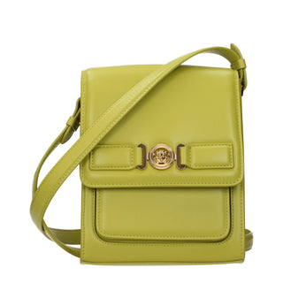 Green Leather Crossbody Bag