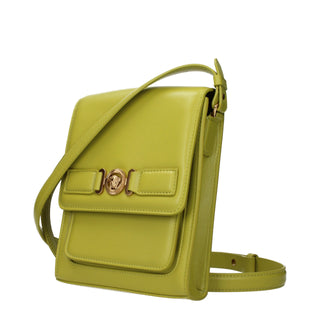 Green Leather Crossbody Bag