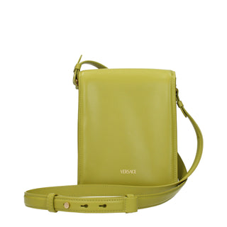 Green Leather Crossbody Bag