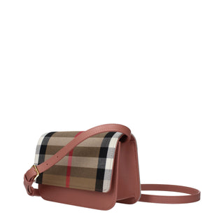 Beige Fabric Clutch Bag
