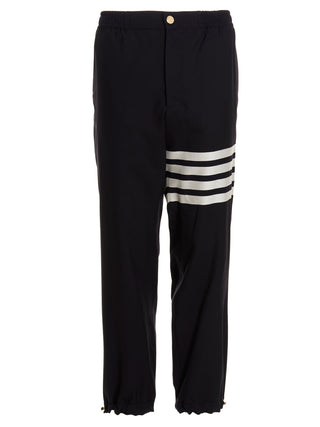 Blue Wool Athletic Pants