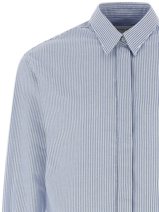 Blue Cotton Blouse