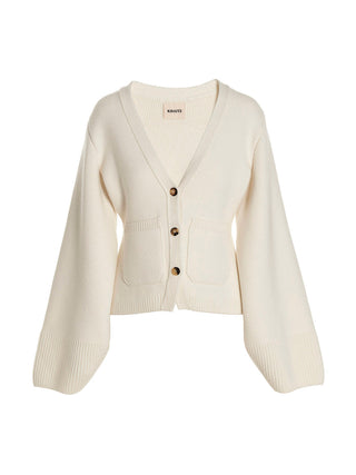 White Cashmere Cardigan