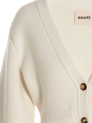 White Cashmere Cardigan