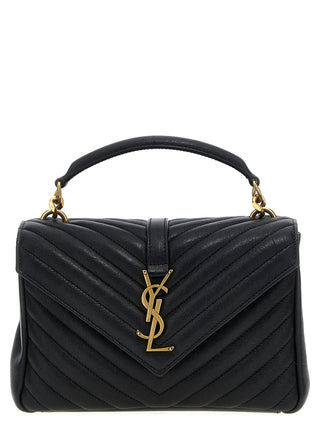 Black Calfskin Crossbody Bag
