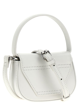 White Cowhide Handbag