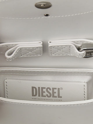White Cowhide Handbag