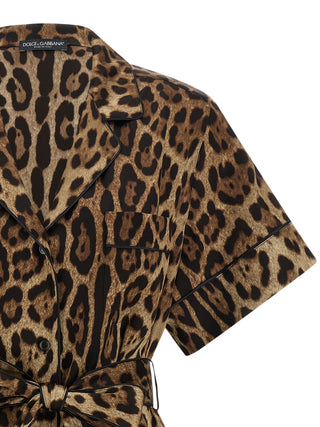 Blusa de seda marrón