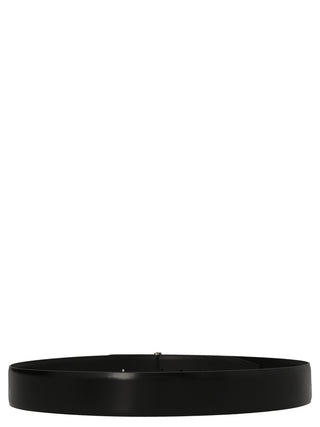 Black Calfskin Regular Belt