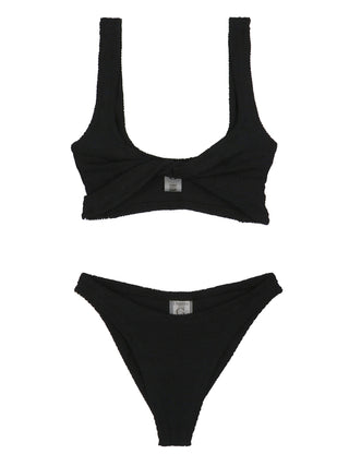 Black Nylon Bikini