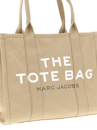 Bolso tote de algodón beige