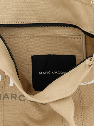 Bolso tote de algodón beige